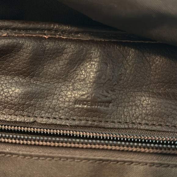 Del Toro Brown Leather Backpack - Picture 10 of 15